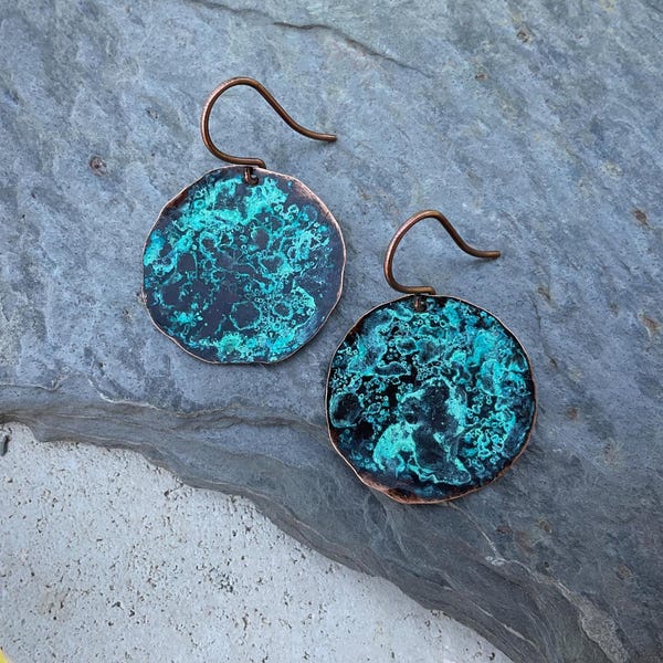 Verdigris Earrings