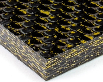 1/4" Brass Carbon Fiber Plate CarbonWaves Carbon Fibre Sheet