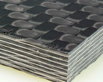 1/4" Stainless Steel DragonStrike Carbon Fiber Plate CarbonWaves Carbon Fibre Sheet