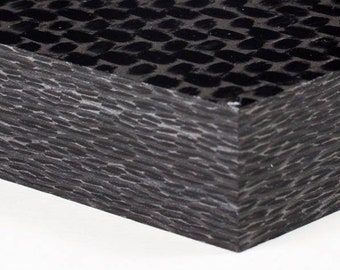 1/2" Titanium Carbon Fiber Plate CarbonWaves Carbon Fibre Sheet