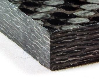 1/8" Titanium Carbon Fiber Plate CarbonWaves Carbon Fibre Sheet