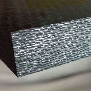 1/2&quot; Stainless Steel Carbon Fiber Plate CarbonWaves Carbon Fibre Sheet