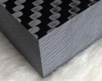 1" CW Carbon Fiber Plate CarbonWaves Carbon Fibre Sheet