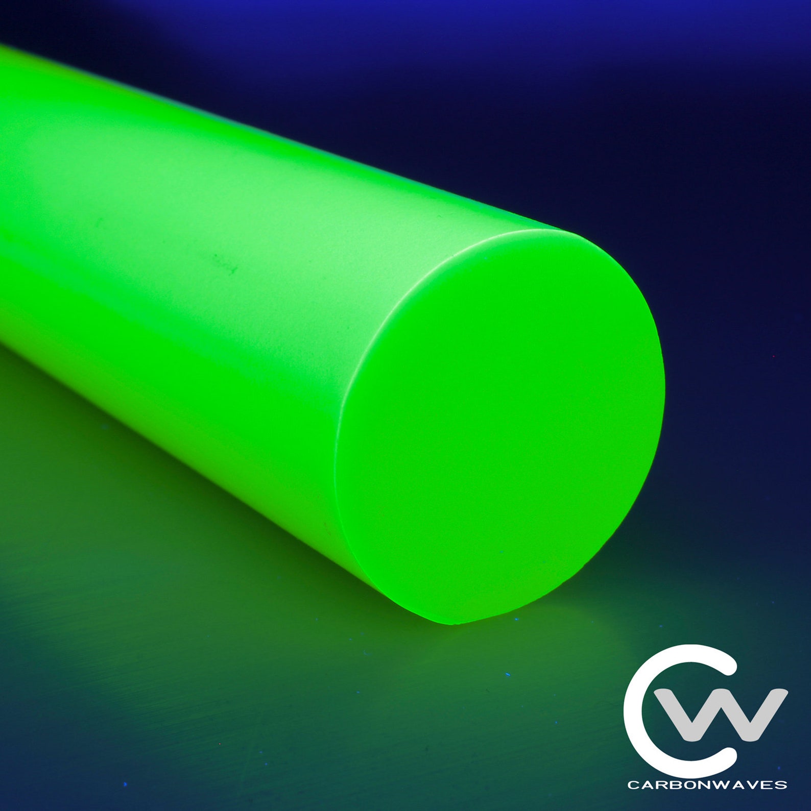 1 Neon Green Glow in the Dark Rod Turboglow Carbonwaves Etsy