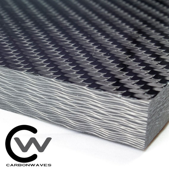 1/2 CW Carbon Fiber Plate Carbonwaves Carbon Fibre Sheet 