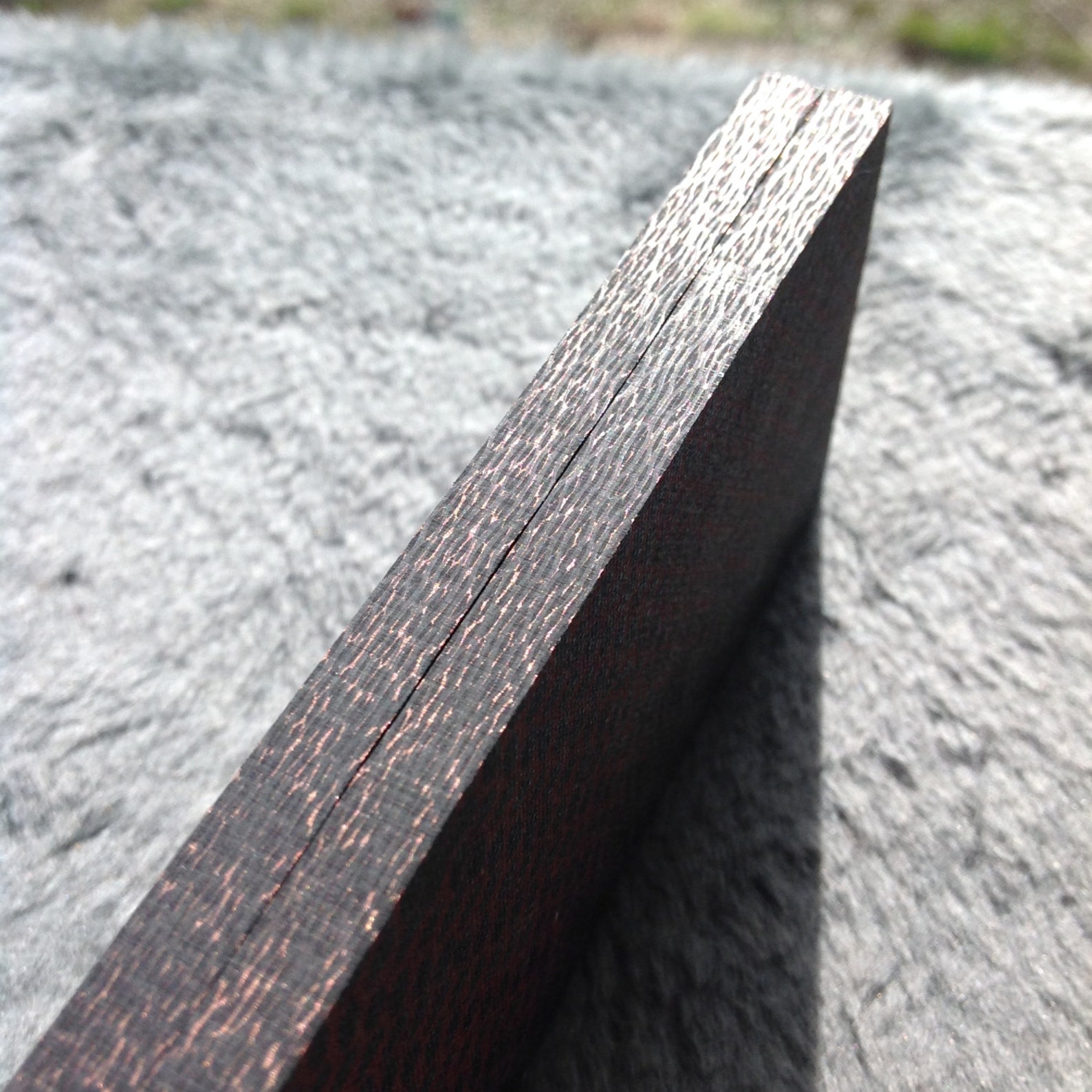 1/4 Copper Carbon Fiber Knife Scale Set of 2 CarbonWaves Etsy