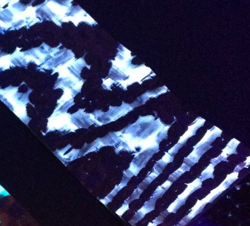 1/4 White Glow Carbon Fiber Knife Scale Set of 2 Etsy