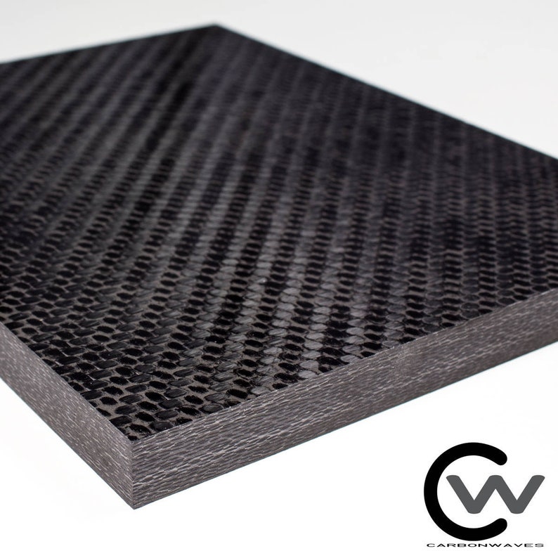 1/2 Titanium Carbon Fiber Plate Carbonwaves Carbon Fibre Etsy