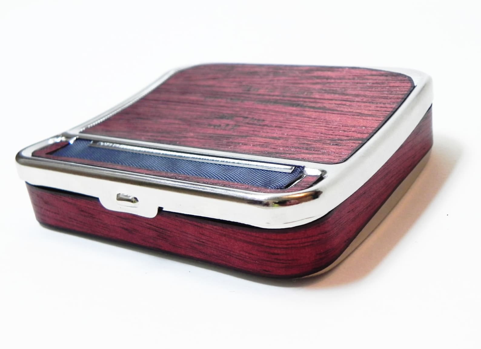 Cigarette Machine Rolling Case in Mahogany Wood Wolf Etsy