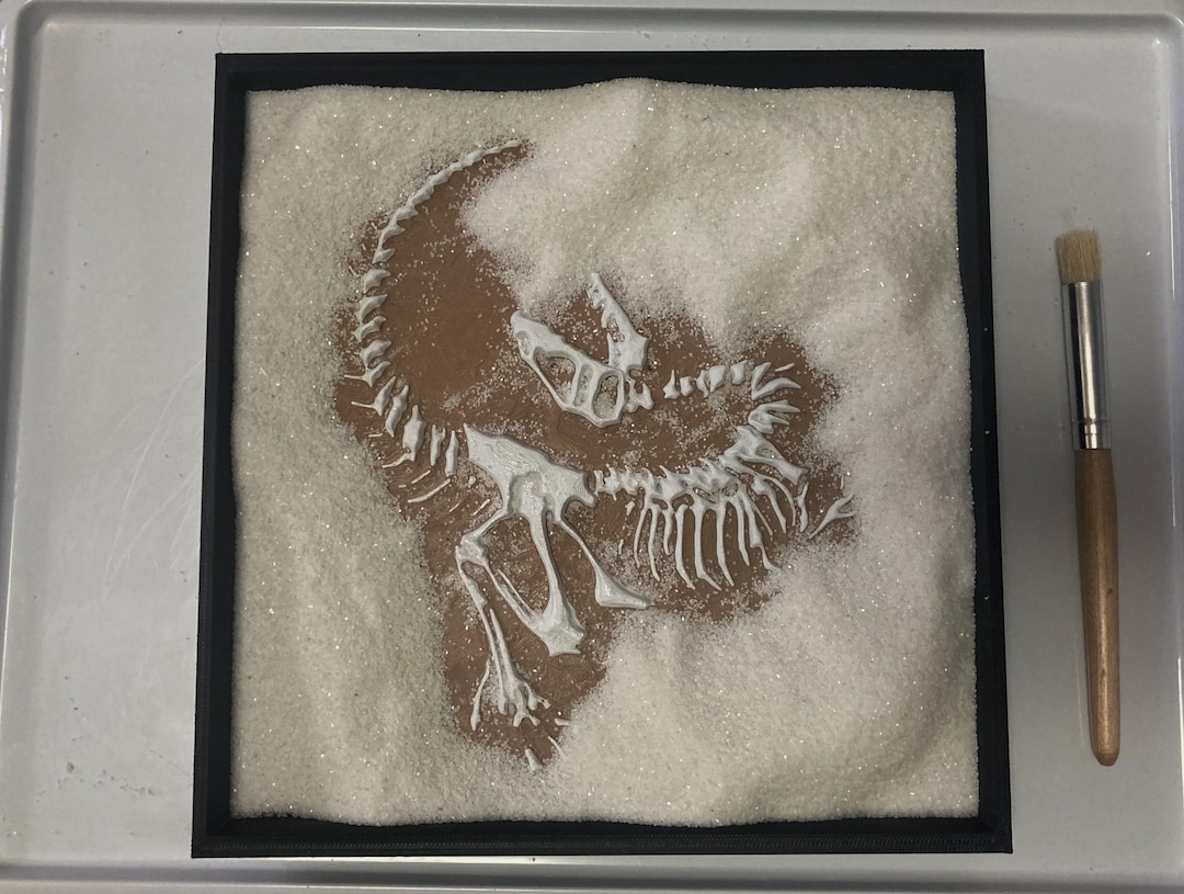 Dinosaur Fossil Sensory Excavation Dig Kit | STEM Play - Etsy