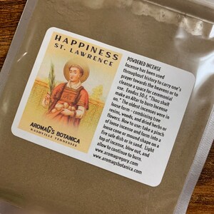 Happiness – Saint Lawrence powdered incense