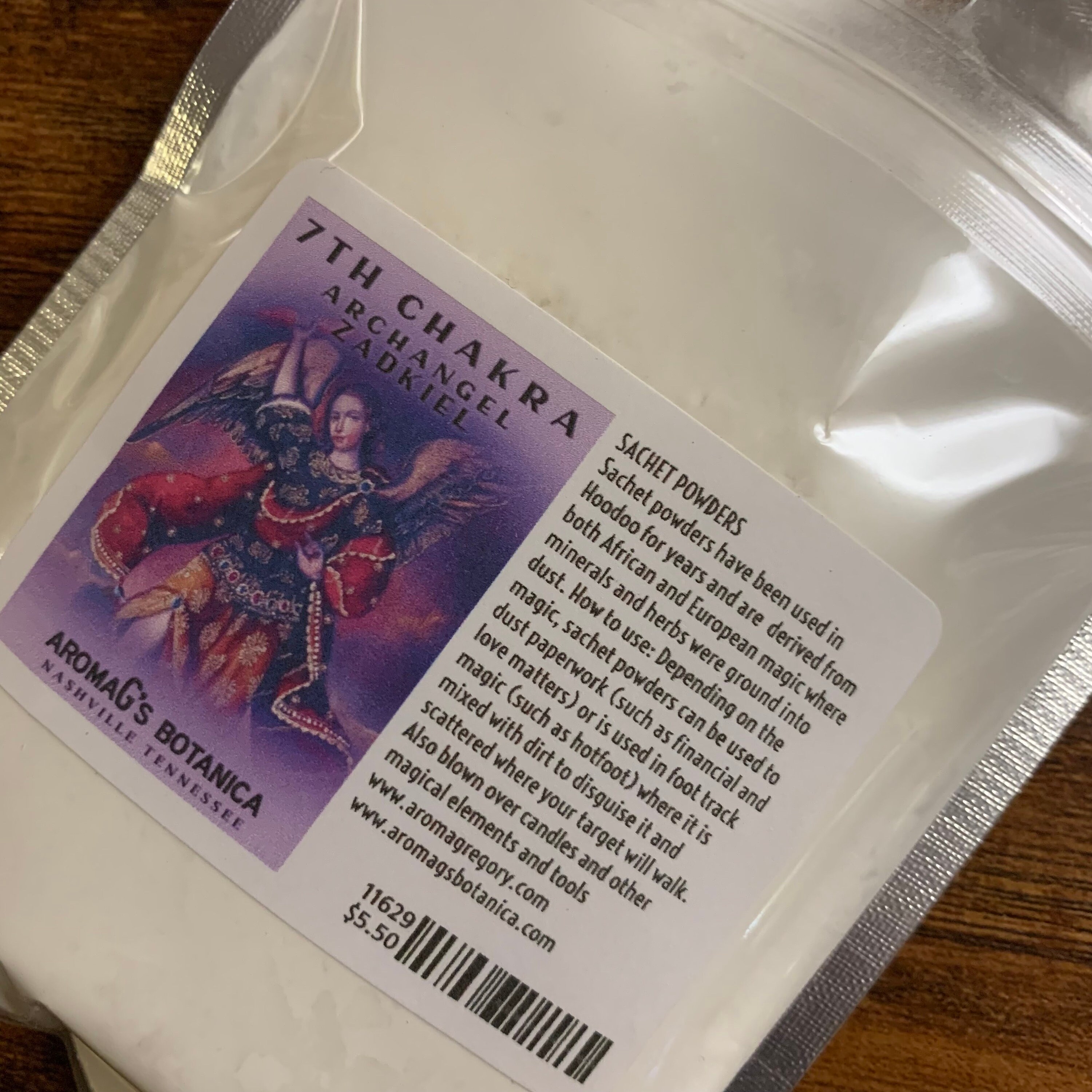 7th Chakra – Archangel Zadkiel Sachet Powder - Etsy