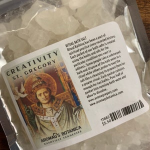 Creativity – Saint Gregory ritual bath salt