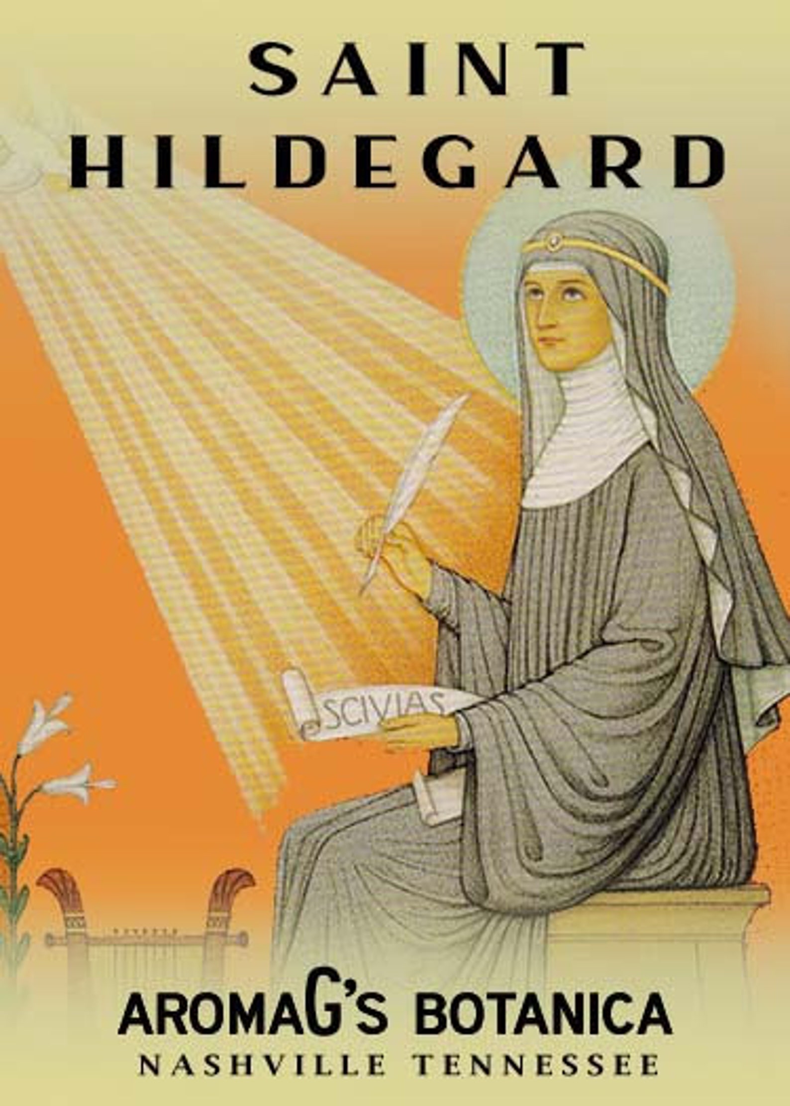 Hildegard Saint Hildegard sachet powder Etsy