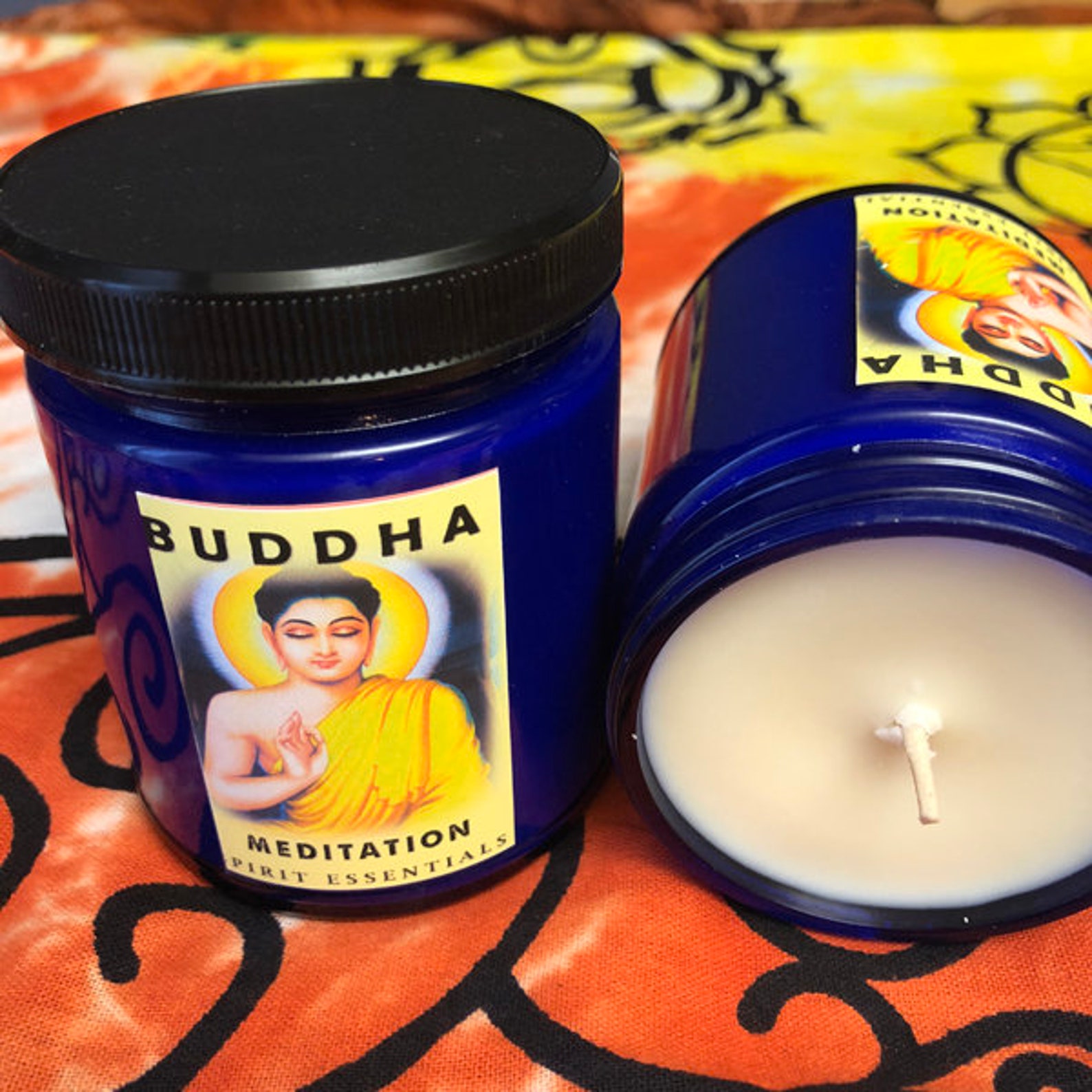Buddha Meditation Scent Candle Etsy