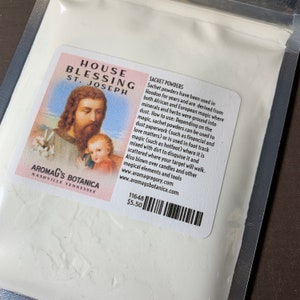 House Blessing – Saint Joseph sachet powder