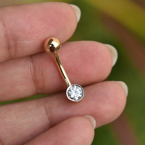 Diamond belly button rings hotsell
