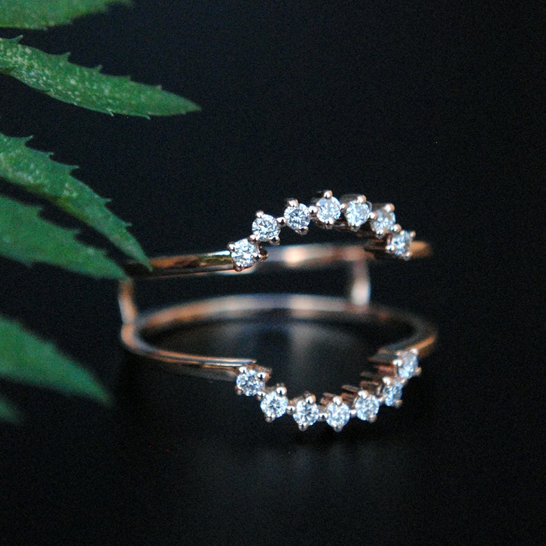 Halo Ring Enhancer for Cushion and Square Diamond Diamond Etsy