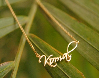 Komal name 2024 gold pendant