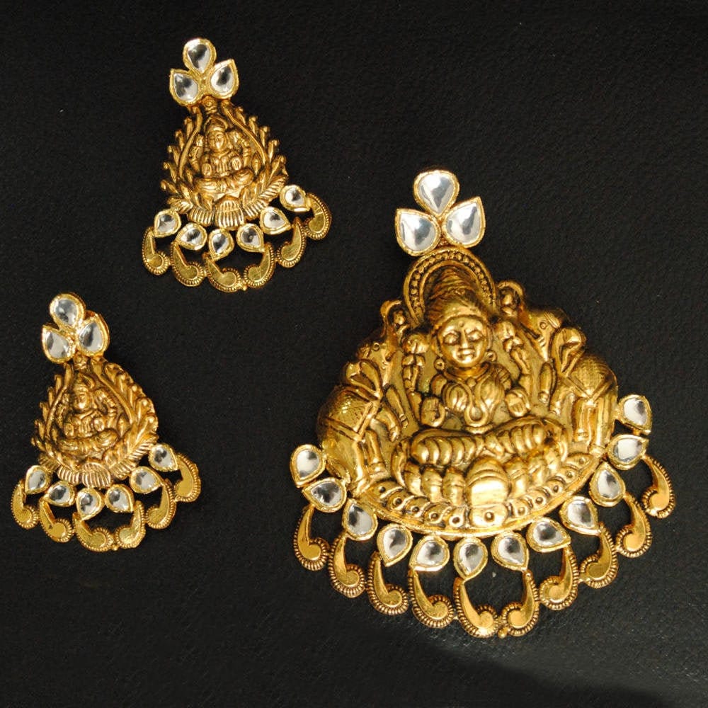 22K Solid Gold Temple Jewelry Gold 