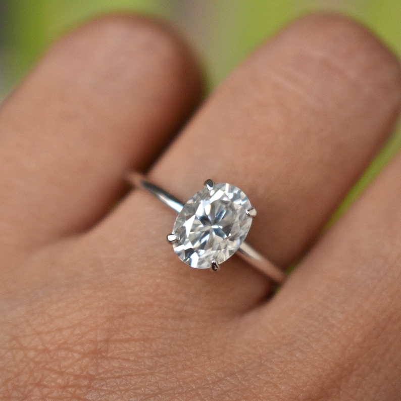 Moissanite Engagement Rings