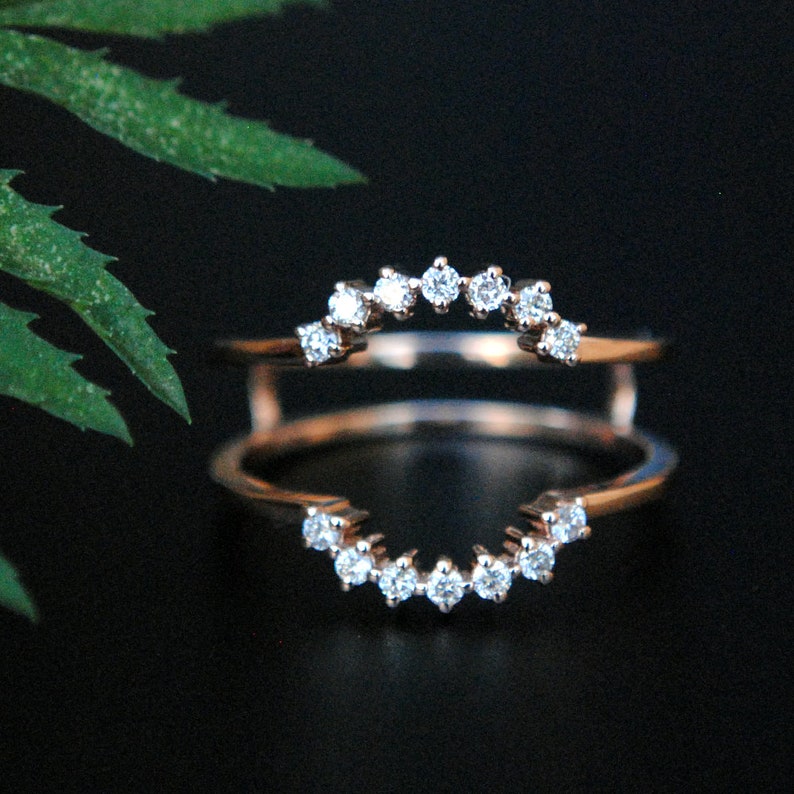 Halo Ring Enhancer for Cushion and Square Diamond Diamond Etsy