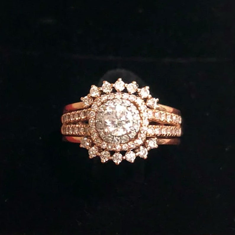 Halo Ring Enhancer for Cushion and Square Diamond Diamond Etsy