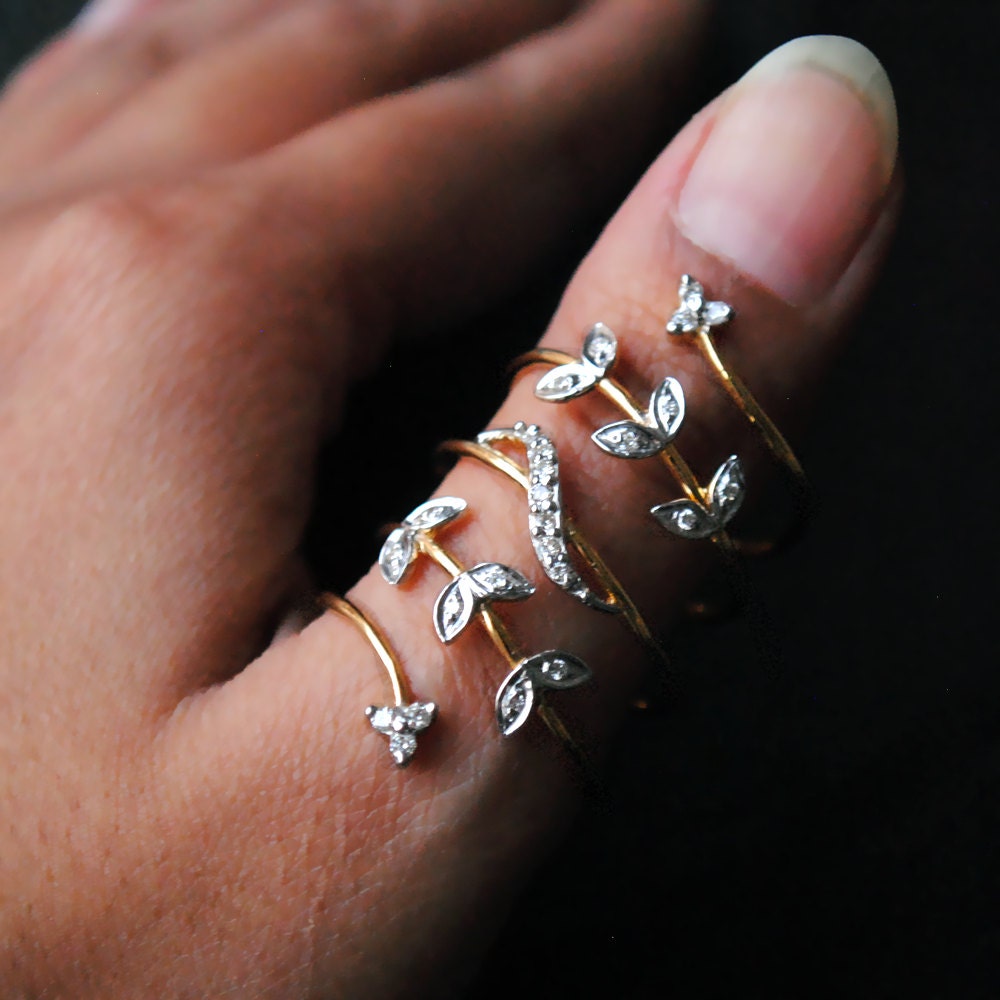Spring finger ring best sale