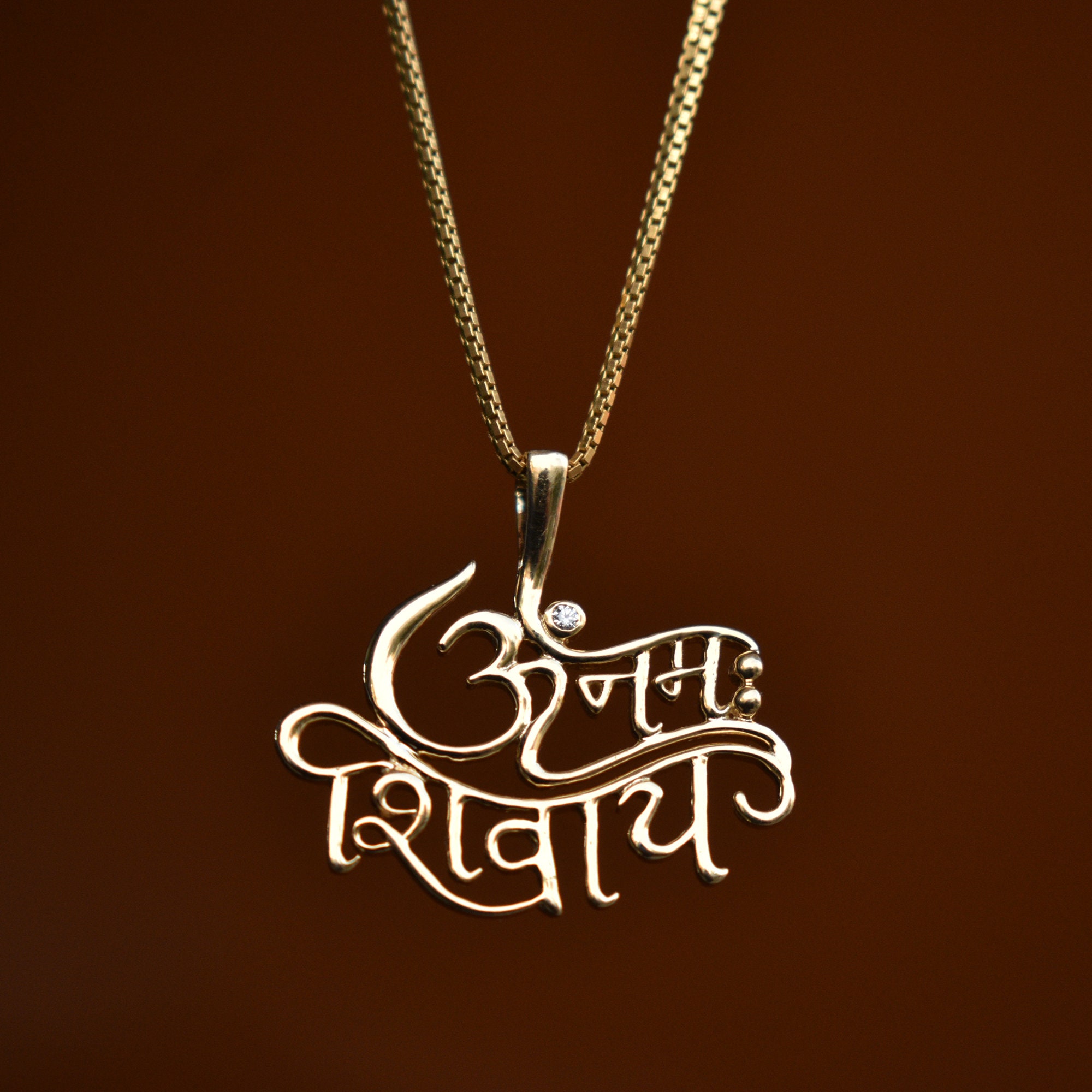Om namah shop shivaya pendant