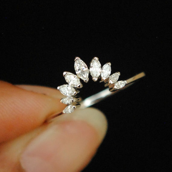 Mauli Jewels Engagement Rings for Women 0.25 Carat Star Sparkly Diamond Ring  4-prong 10K Rose Gold - Walmart.com