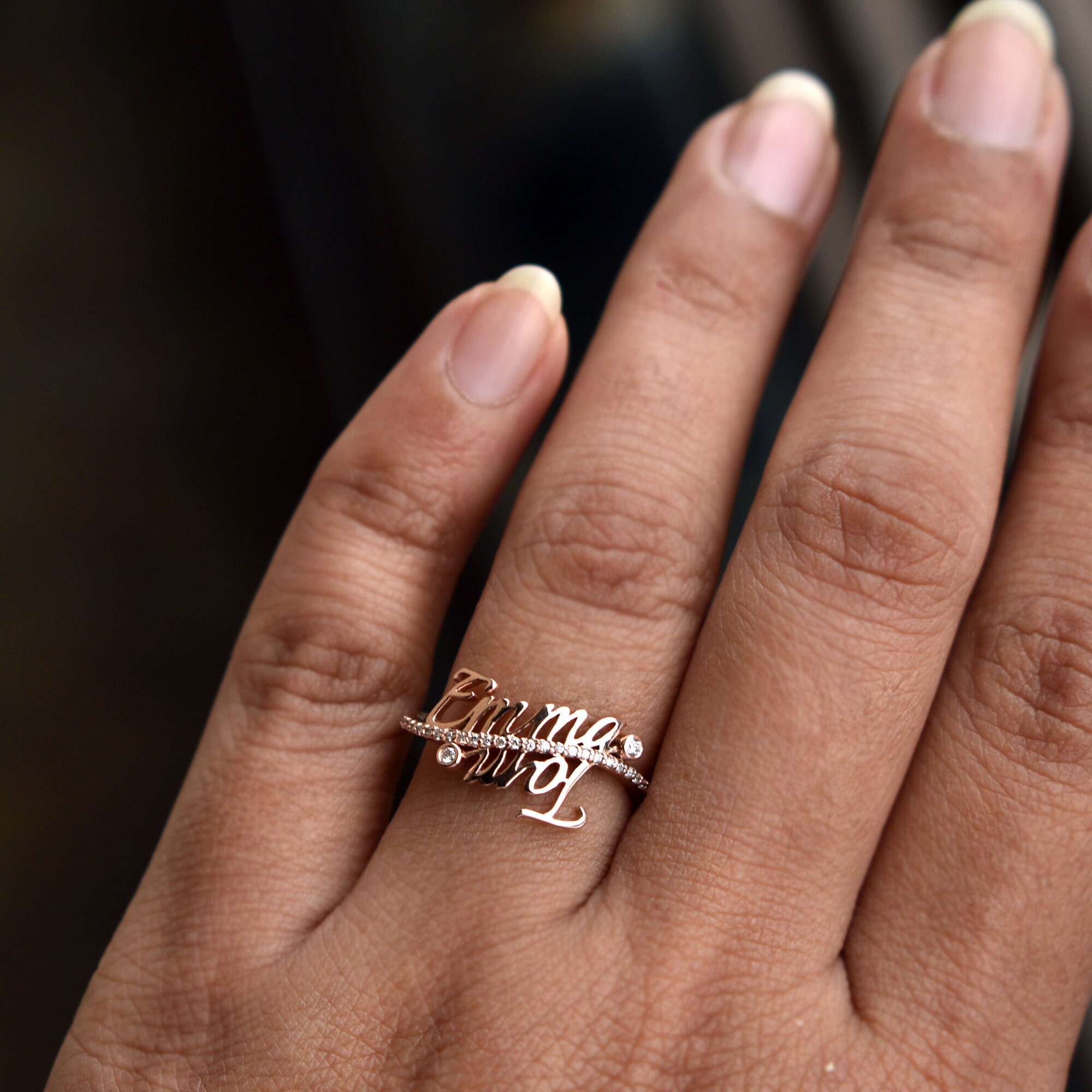 Diamond Name Rings | The Diamond Reserve Shop