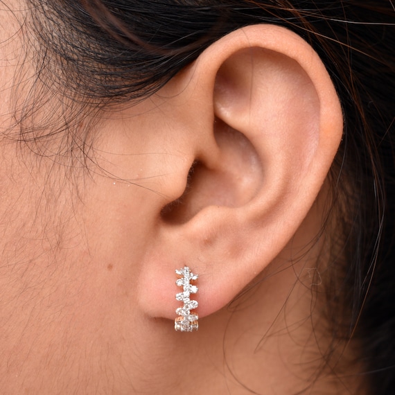 Diamond store clicker earring