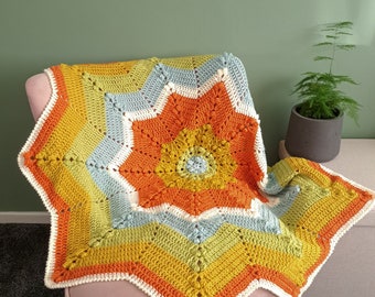 Colourful Baby or Lap Blanket