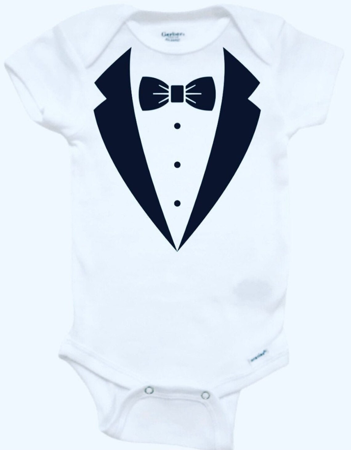 Baby Tuxedo Onesie® Infant Tux Bodysuit Birthday Smash Etsy
