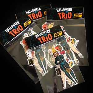 HALLOWEEN TRIO Sticker Pack