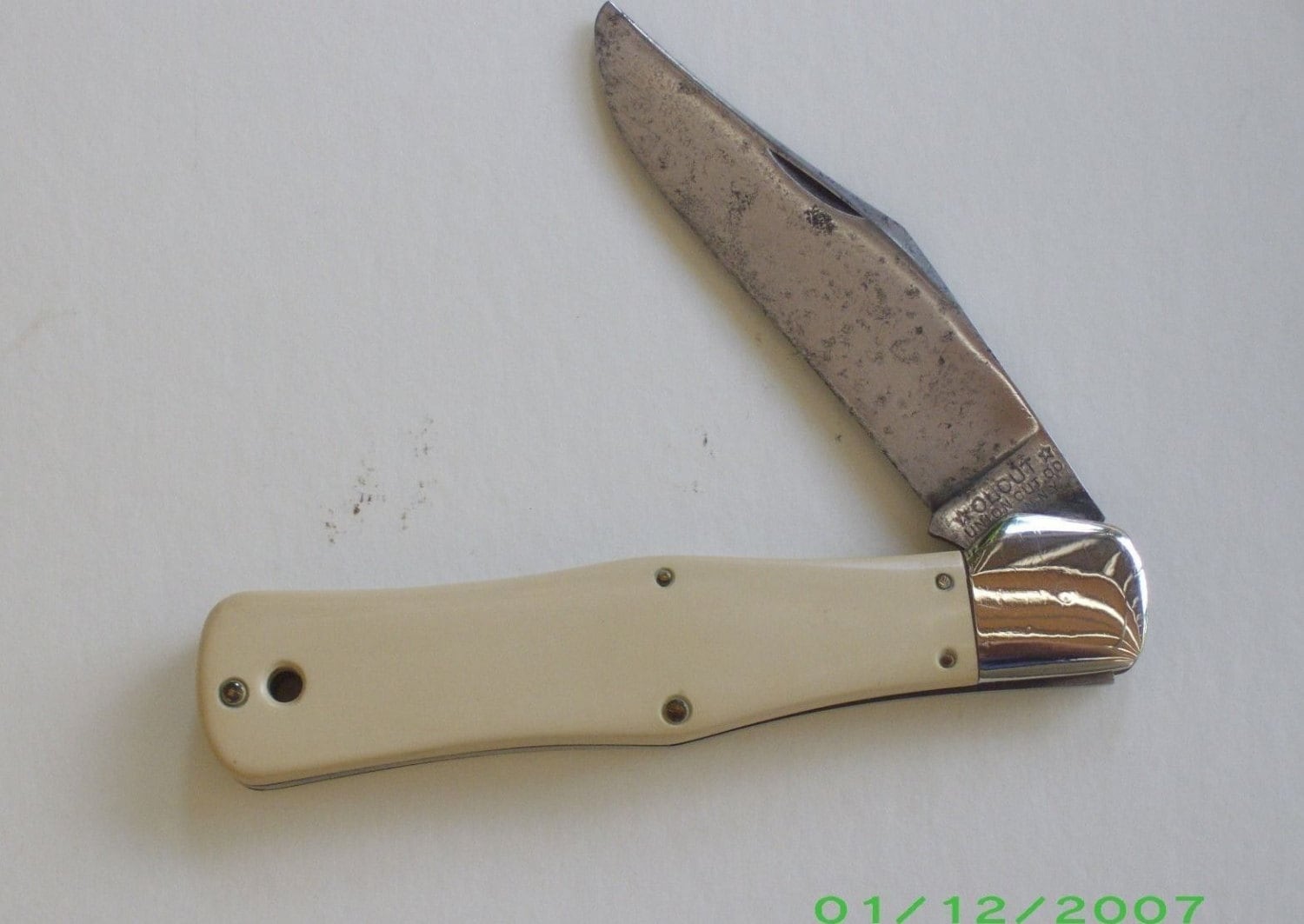 Vintage OLCUT UNION / KABAR Coke Bottle Pocket Knife Etsy