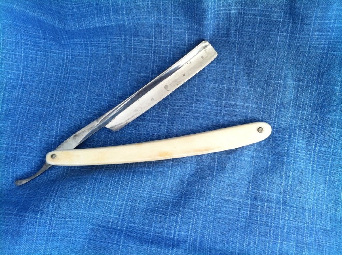 Vintage Curtin & Clark Cutlery Straight Razor Etsy Hong Kong