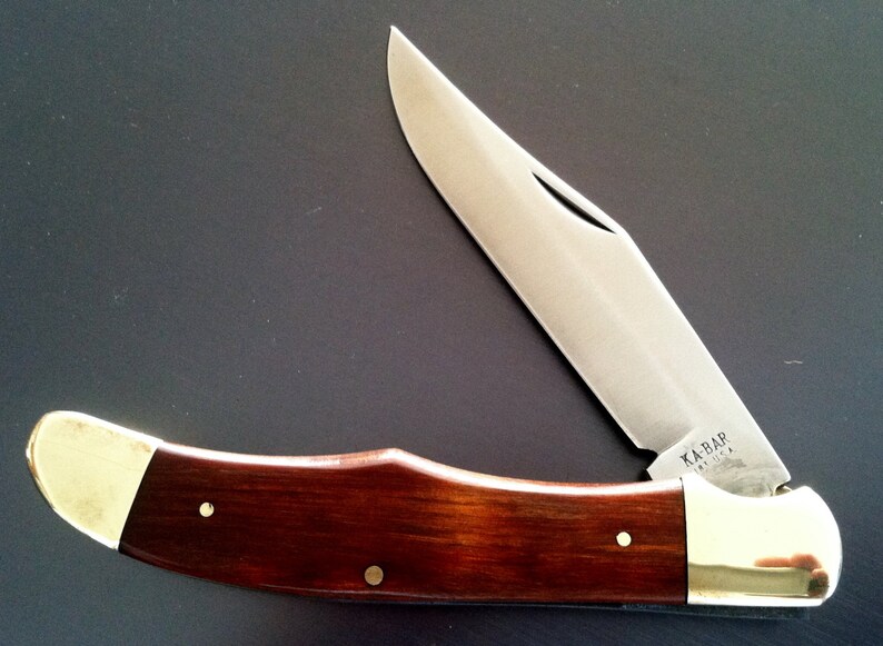 KaBar Model 1183 Folding Hunter Pocket Knife Etsy