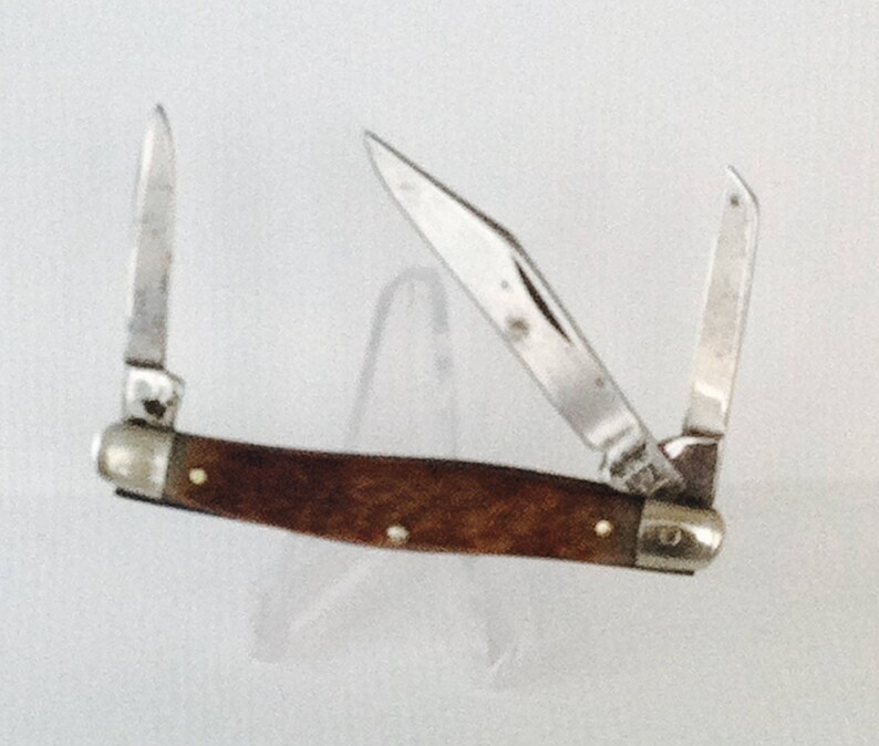 Kabar Medium Stockman Punch Blade Pocket Knife Etsy