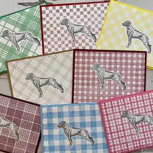 RHODESIAN RIDGEBACK - Handmade Note Cards - Set of 8
