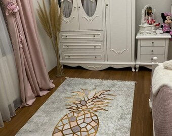 1.7' x 3.3' ALAZA Hipster Pineapple Fruit Pink Non Slip Kitchen Floor Mat Kitchen Rug for Entryway Hallway Bathroom Living Room Bedroom 39 x 20 inches 1.7' x 3.3' ALAZA Hipster Pineapple Fruit Pink Non Slip Kitchen Floor Mat Kitchen Rug for Entryway Hallway Bathroom Living Room Bedroom 39 x 20 inches