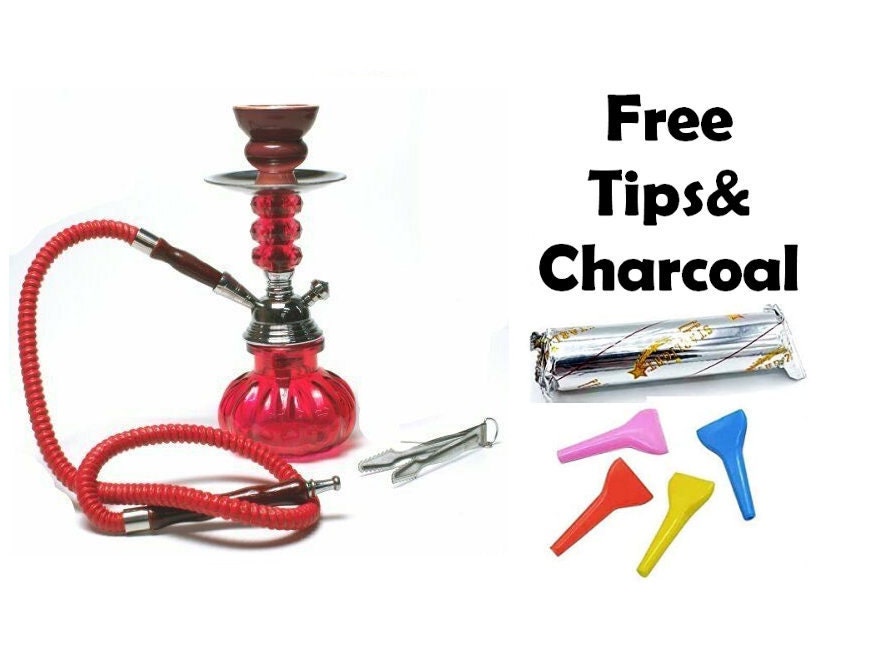 1X High Quality Hookah Mini Smoking Pipe Glass And Water Pipe Small Shisha  Clear From Smokingbruce, $3.24