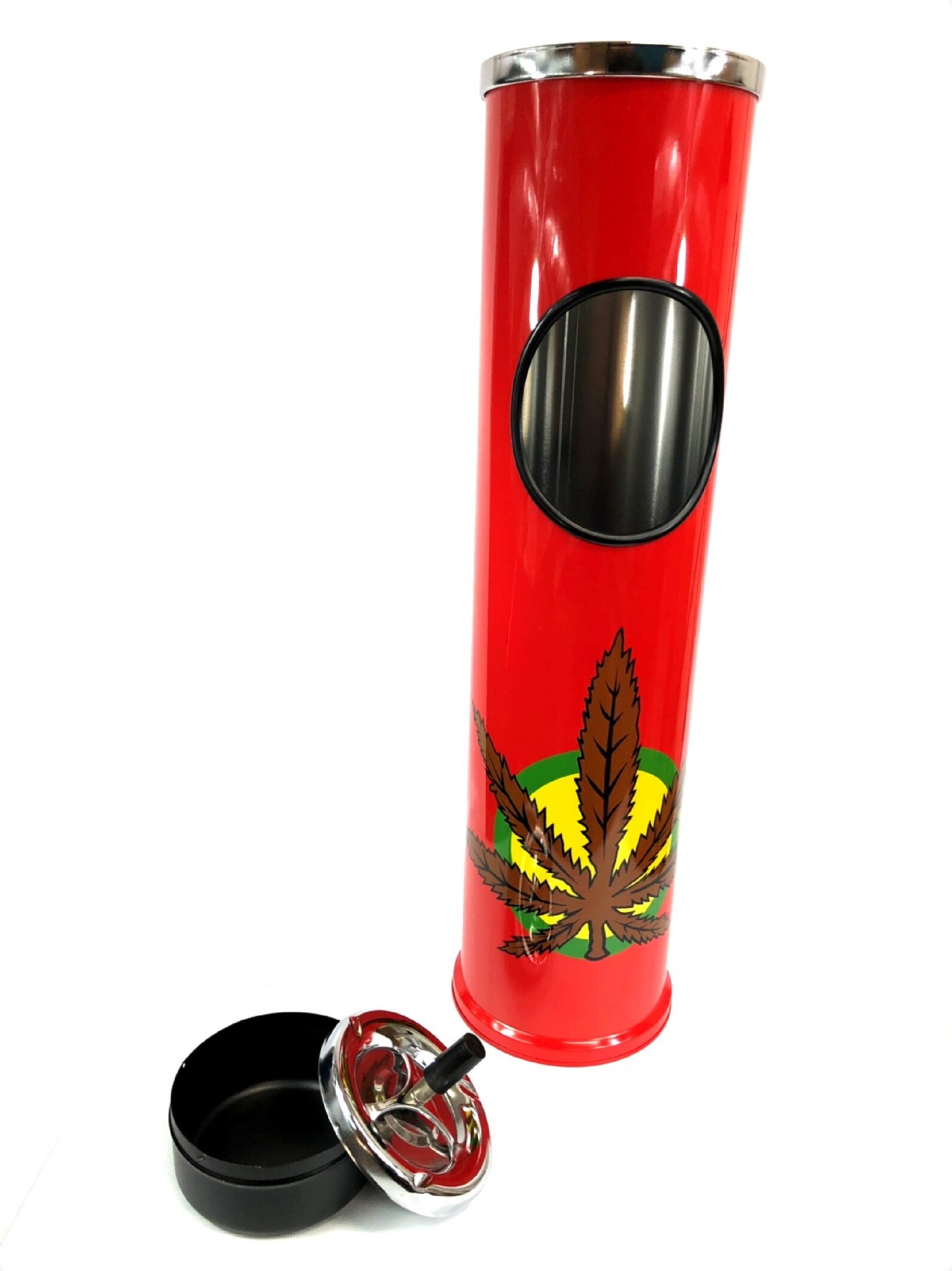 Tall Round Spin Top Ashtray Smoke Cannabis Weed Hemp Legalize Etsy