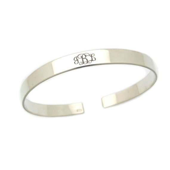 Monogram cheap cuff bracelet