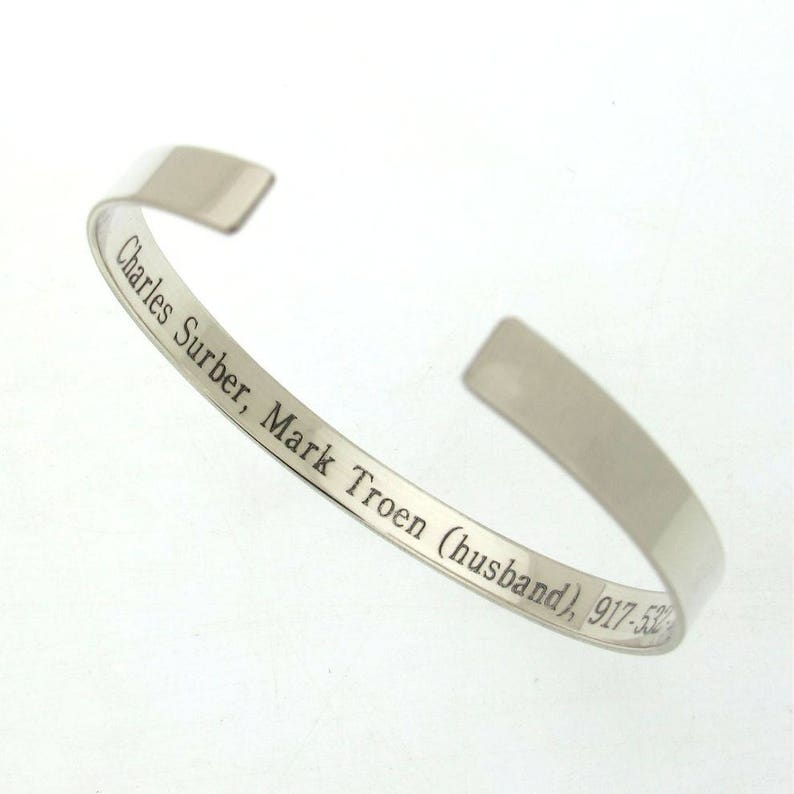 Parkinson Bracelet Sterling Silver Parkinsons Bracelets ID Etsy