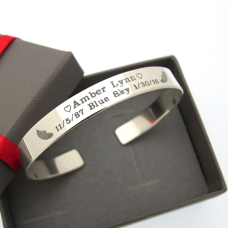 Custom Handwriting Bracelet Sterling Silver Cuff Handwritten Etsy