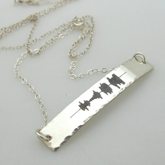 Voice wave best sale necklace