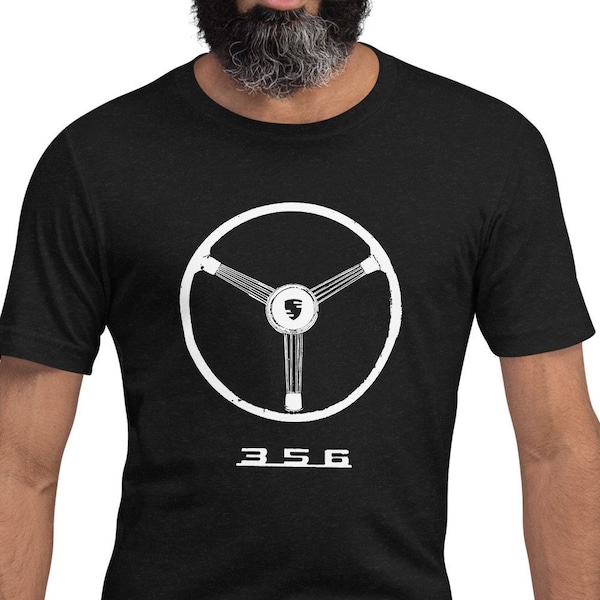 Porsche 356 Steering Wheel T-shirt