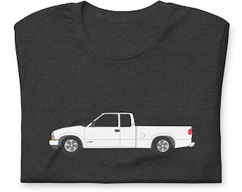 Chevy S10 white Unisex t-shirt