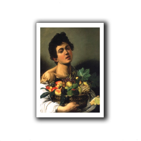 Caravaggio # 03 cm 50x70 Poster Stampa Grafica Printing Fine Art papiarte 